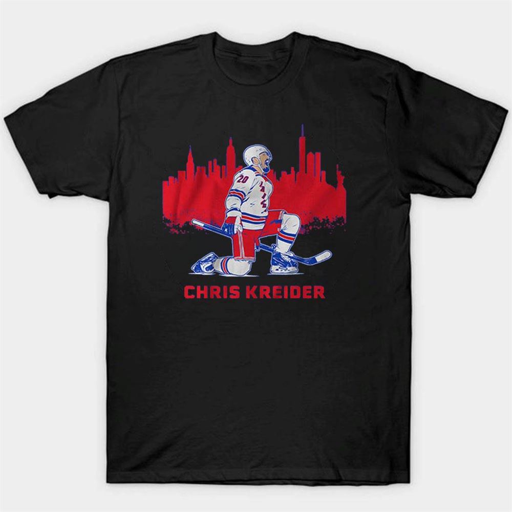 Chris Kreider State Star Nhl Shirt