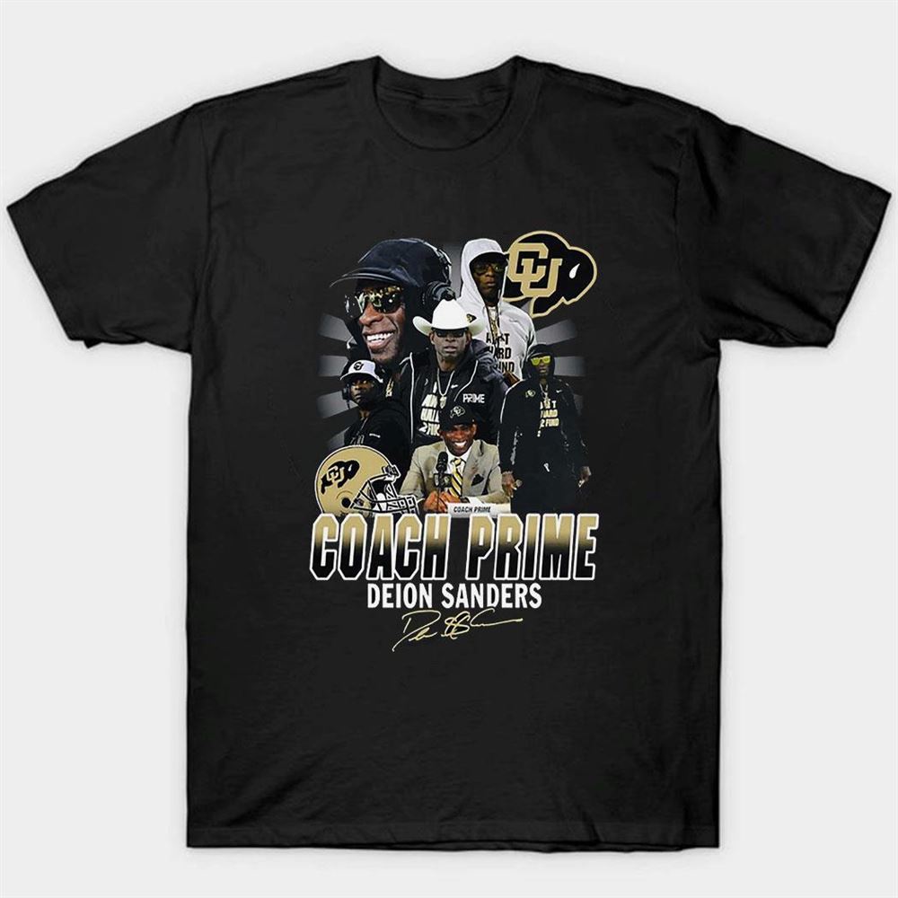 Coach Prime Deion Sanders Signature T-shirt