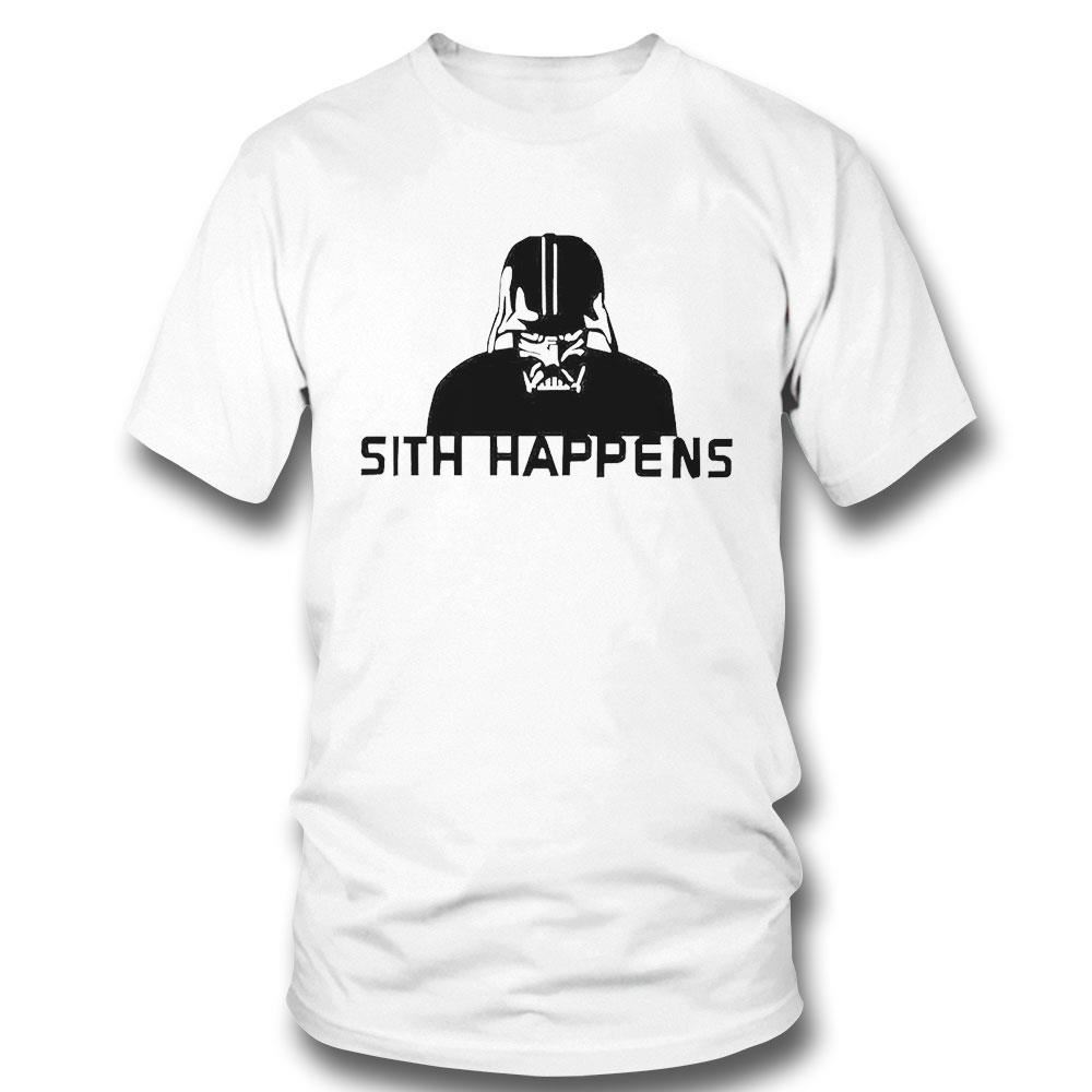 Darth Vader Sith Happens Shirt Ladies Tee