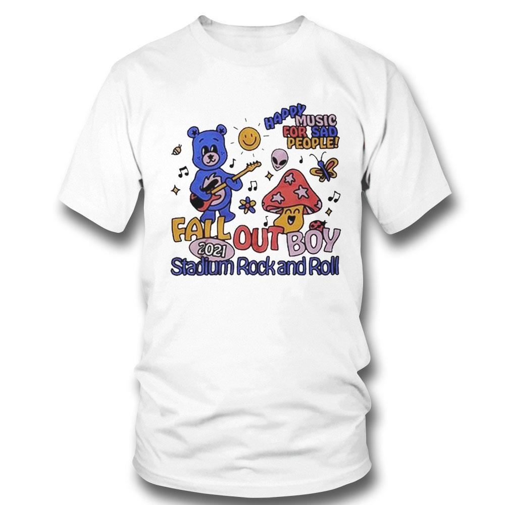 Fall Out Boy Happy Music Stadium Rock And Roll T-shirt