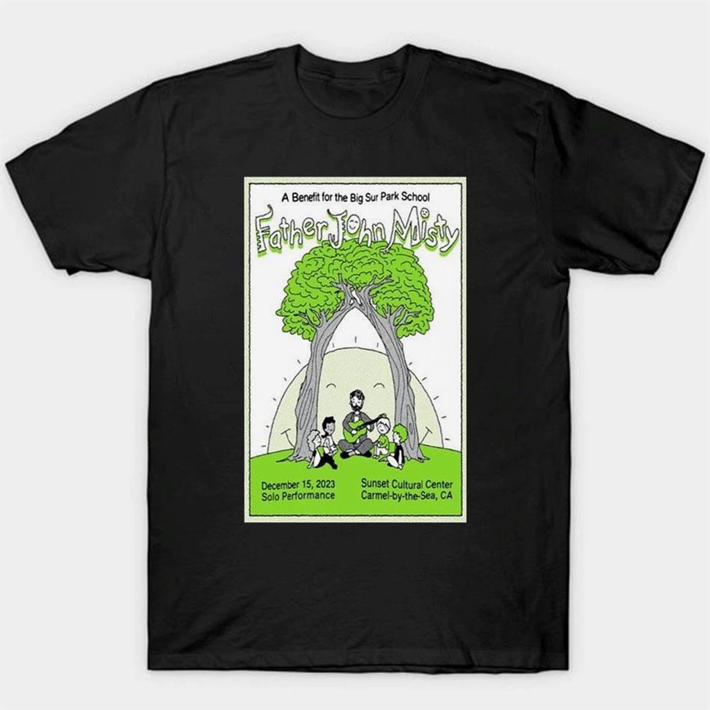 Father John Misty Sunset Cultural Center Carmel By The Sea Shirt