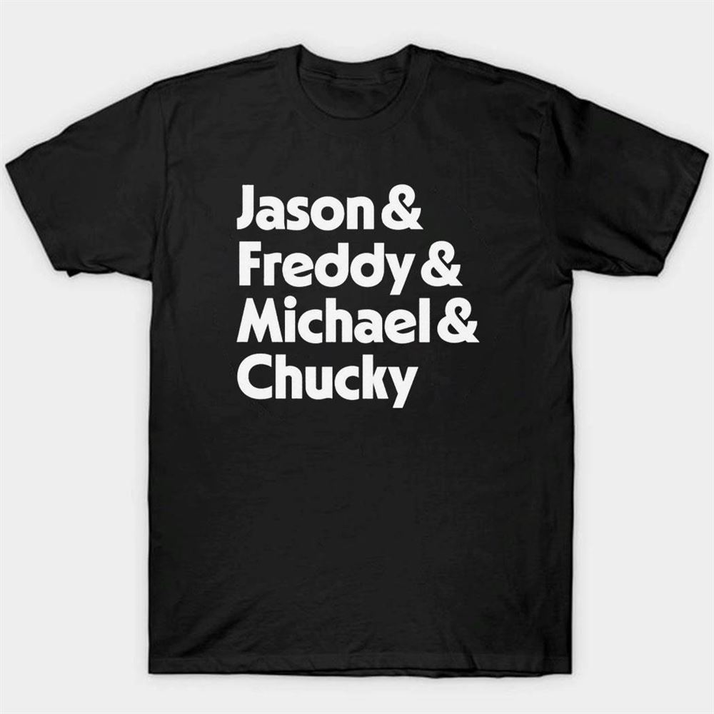 Jason Freddy Michael Chucky Halloween Shirt