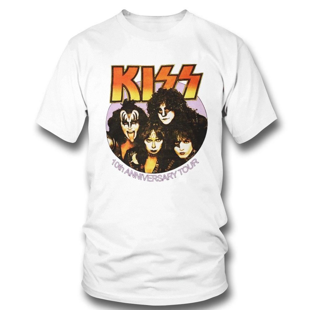 Kiss Creatures Of The Night 1982 10th Anniversary Tour Shirt