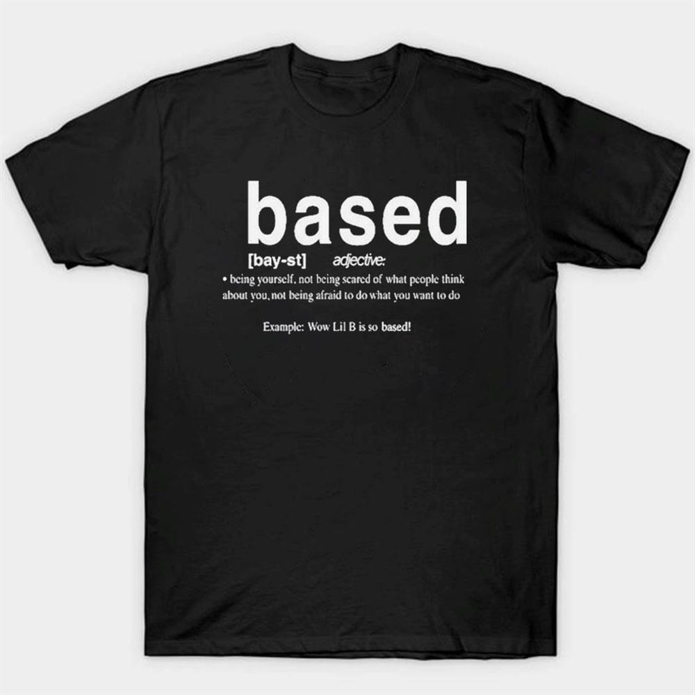 Lil B Based Dictionary Shirt Ladies Tee