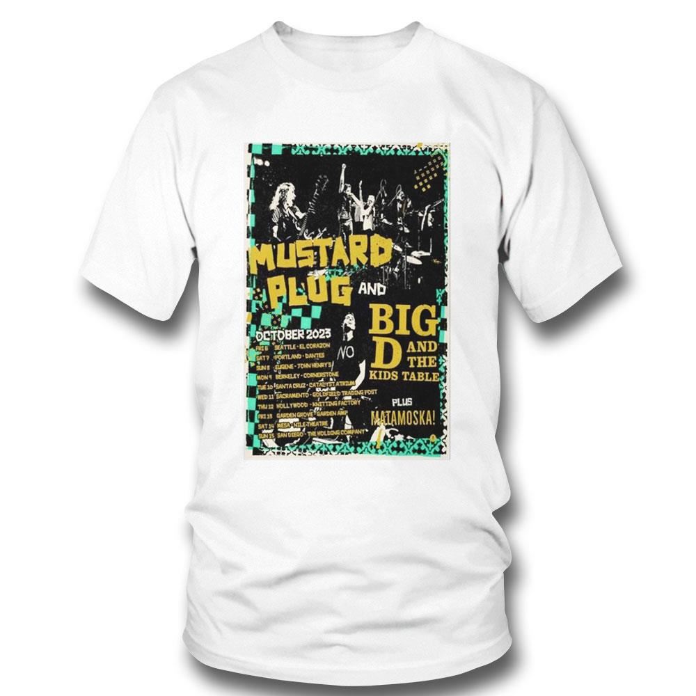 Mustard Plug 6th-15th Oct 2023 Event Shirt