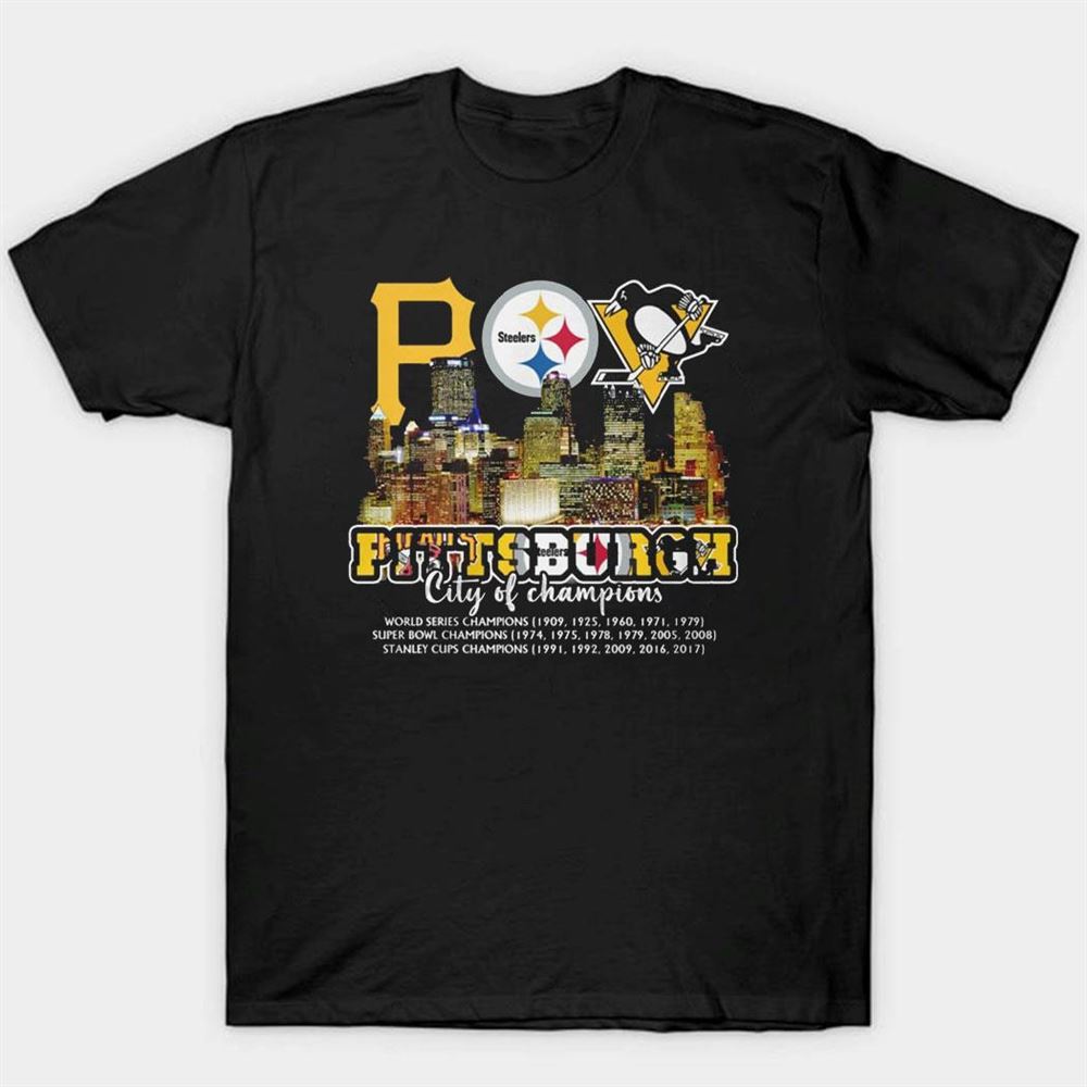 Pittsburgh Penguins City Of Champions Shirt