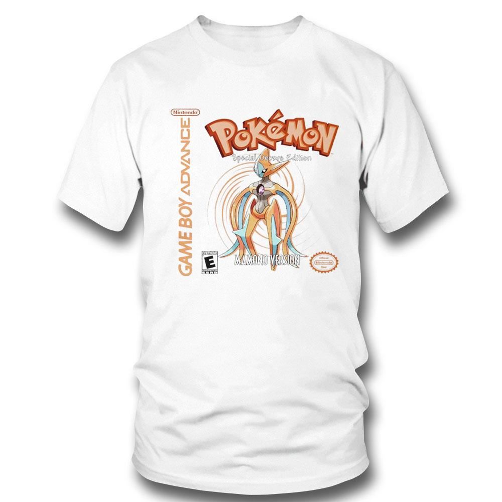 Pokemon Game Boy Advance Shirt Ladies Tee