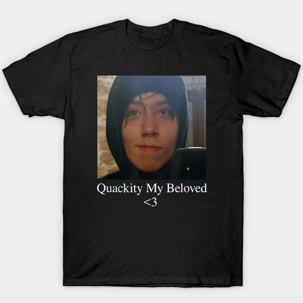 Quackity My Beloved Love Shirt Ladies Tee