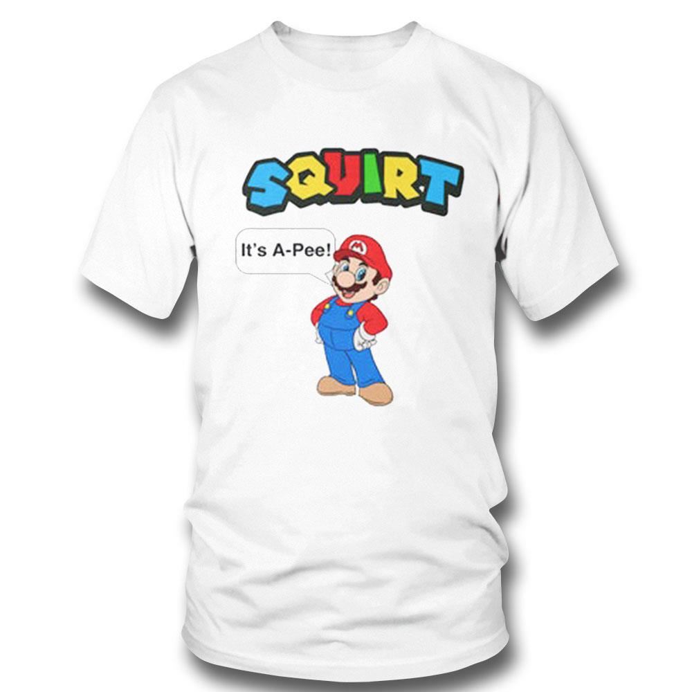 Squirt It’s A Pee Super Mario Bros Shirt