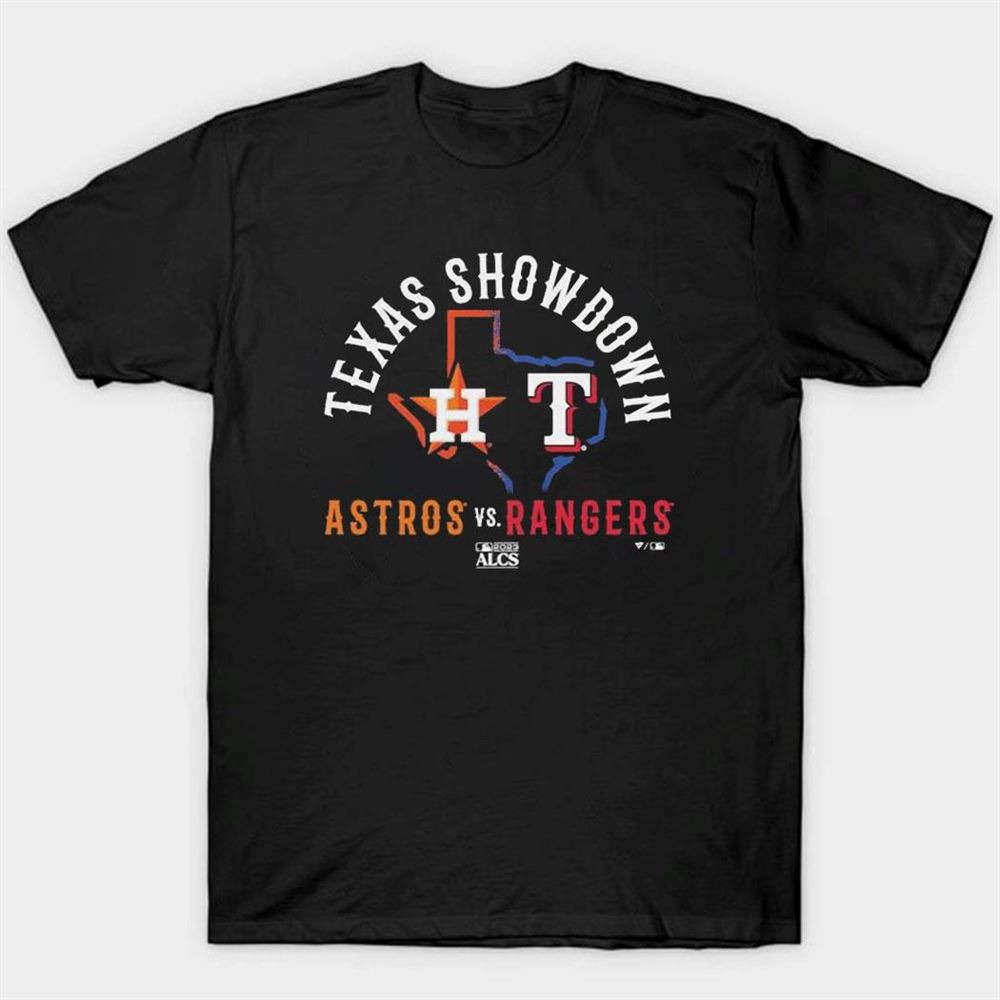 Texas Showdown Houston Astros Vs Texas Rangers 2023 Alcs T Shirt