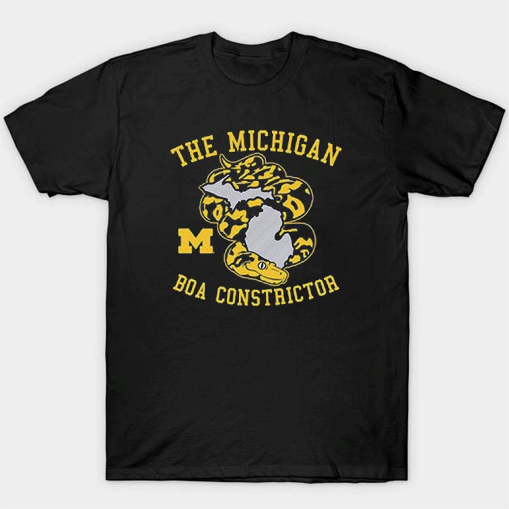 The Michigan Boa Constrictor Football Shirt