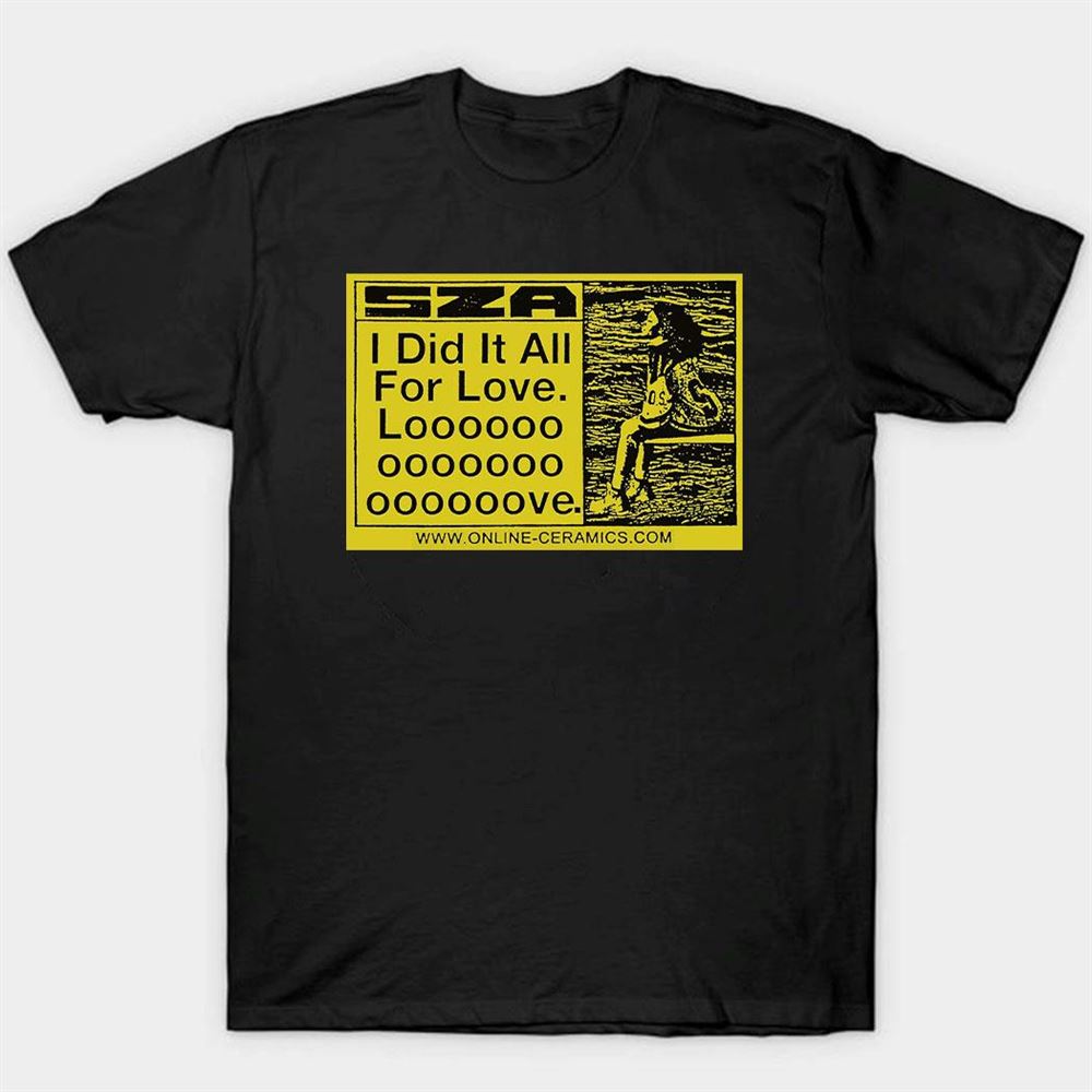 Txdxe Sza All For Love Tour Shirt