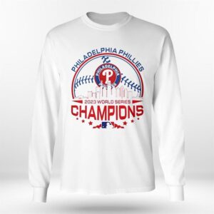 4 Philadelphia Phillies 2023 World Series Champions MLB Baseball shirt