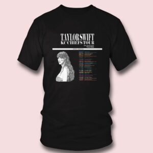 4 Taylor Swift KC Chiefs Tour with Travis Kelce Shirt Taylors Football Tour