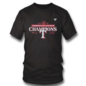 Texas Rangers Fanatics Branded 2023 American League Champions T-Shirt