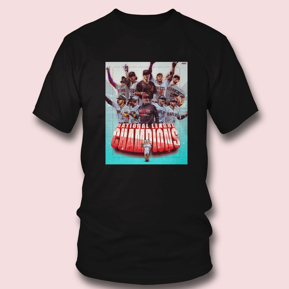Arizona Diamondbacks National League Champions Shirt
