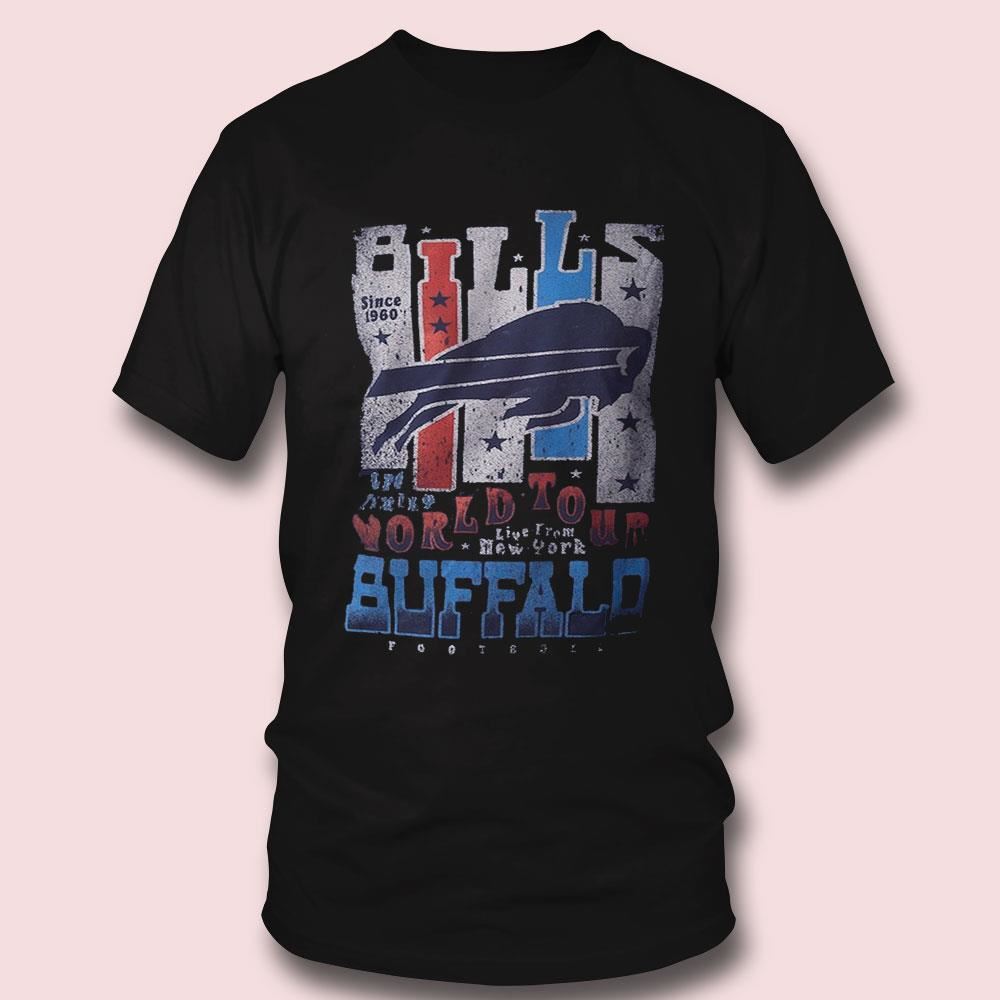 Buffalo Bills The Wild Collective Tour Band Shirt