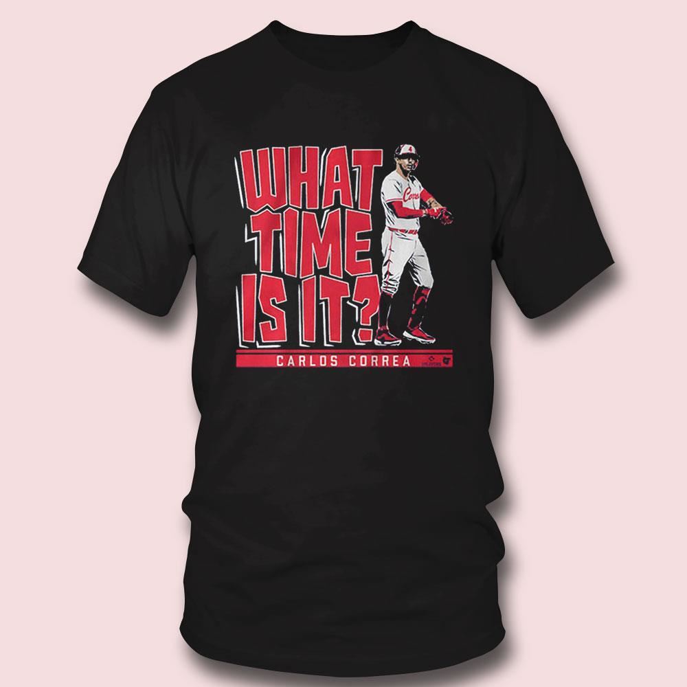 Carlos Correa What Time Is It Minnesota Shirt Carlos Correa What Time Is It Minnesota Shirt