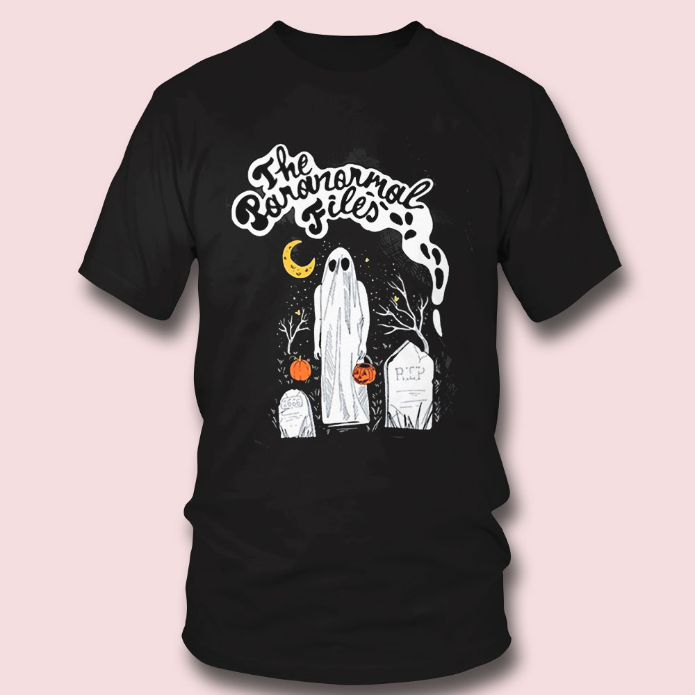 Cemetery Ghost The Paranormal Files Shirt