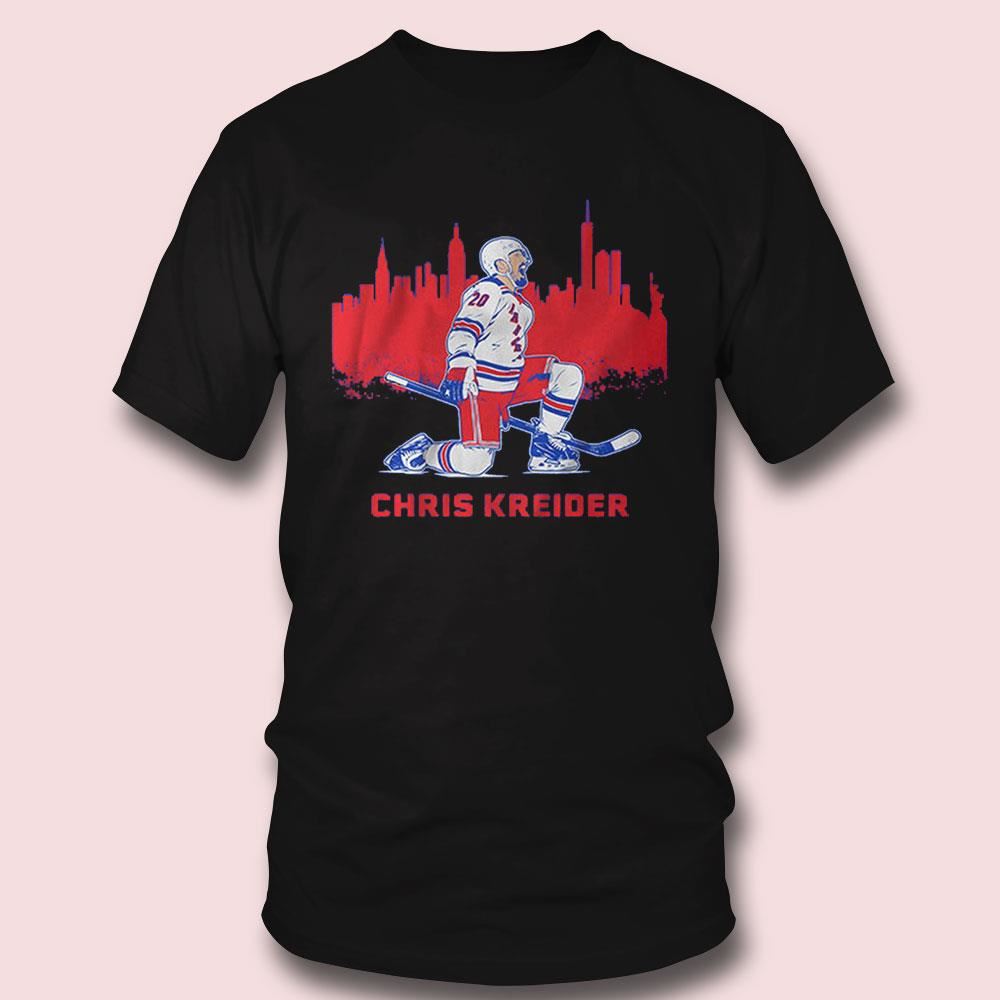 Chris Kreider State Star Nhl Shirt