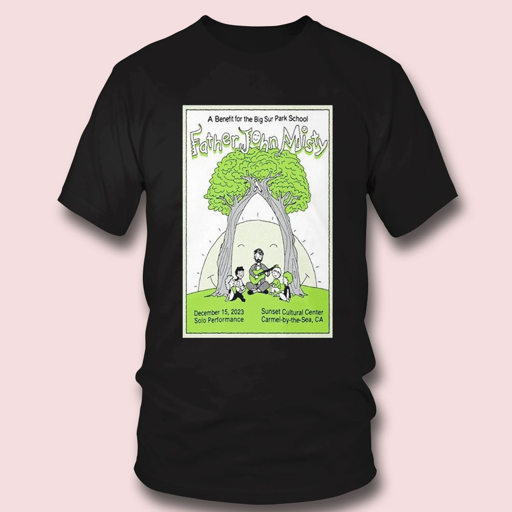 Father John Misty Sunset Cultural Center Carmel By The Sea Shirt