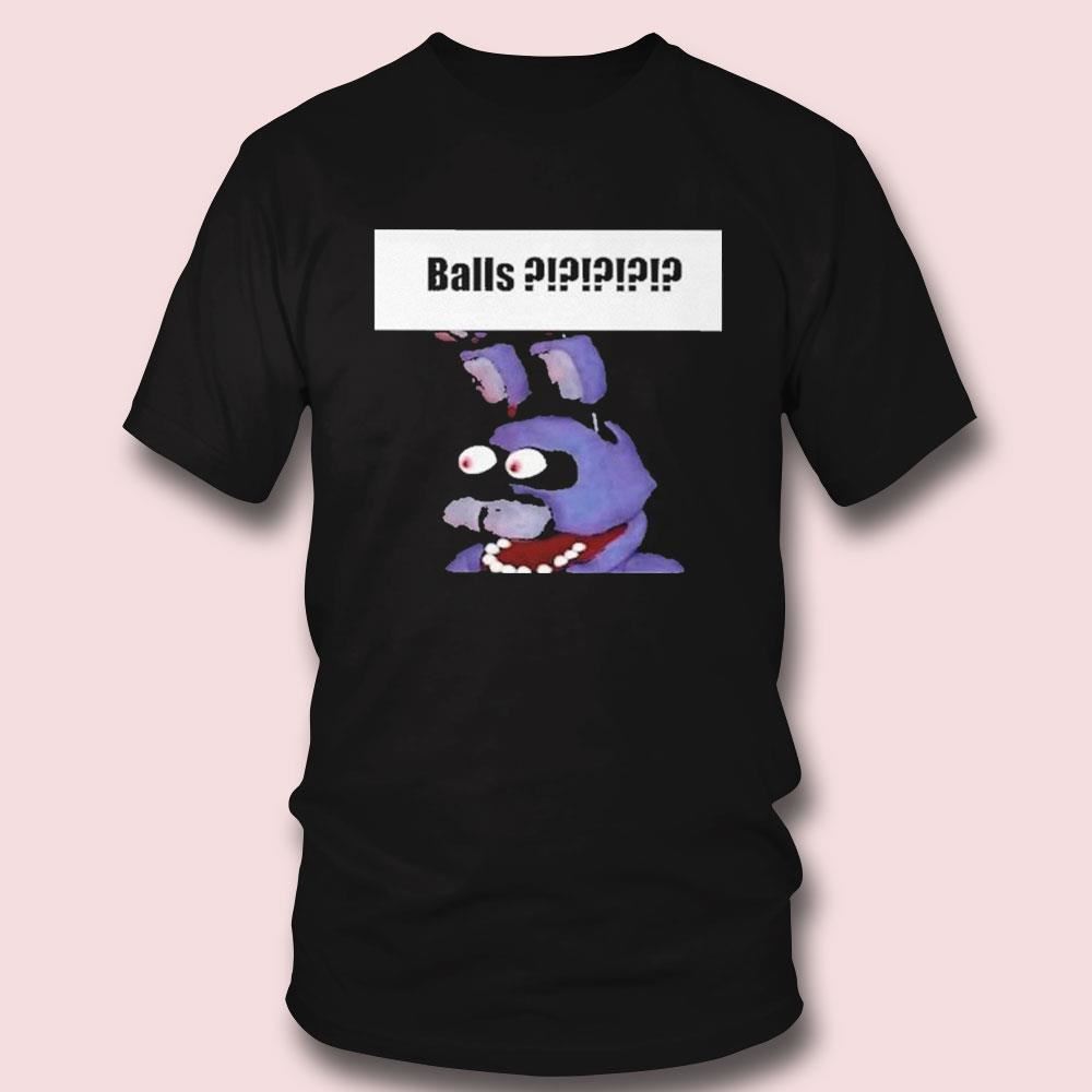 Jaiden Animations Fnaf Bonnie Balls Shirt
