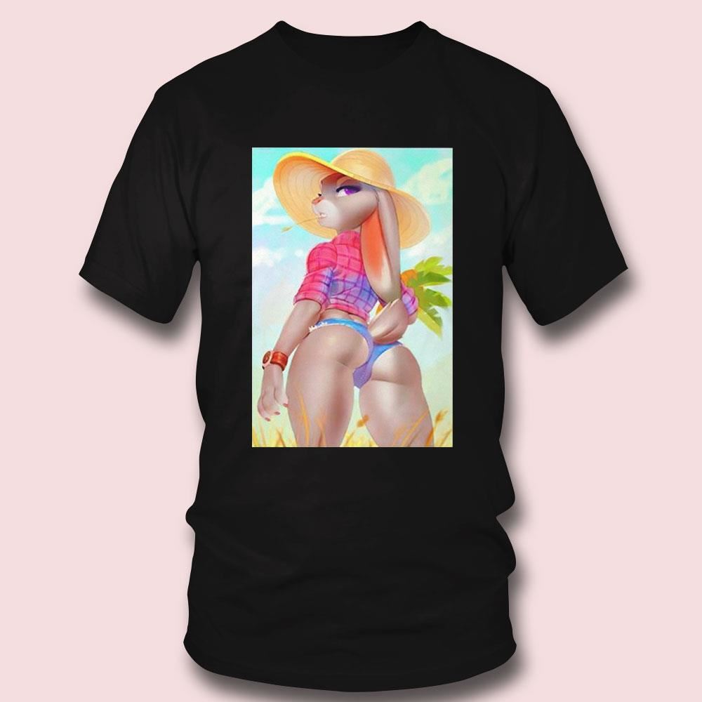 Judy Hopps Big Ass Sexy Girl Shirt Ladies Tee