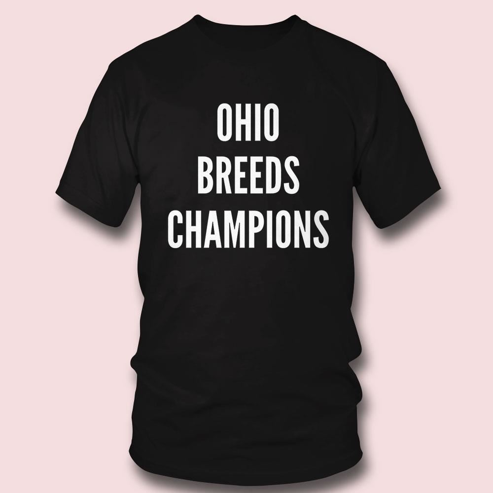 Lebron James Ohio Breeds Champions Shirt