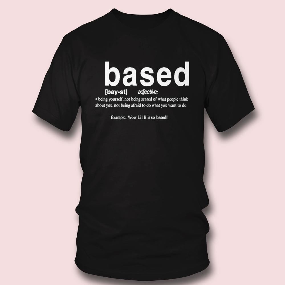 Lil B Based Dictionary Shirt Ladies Tee