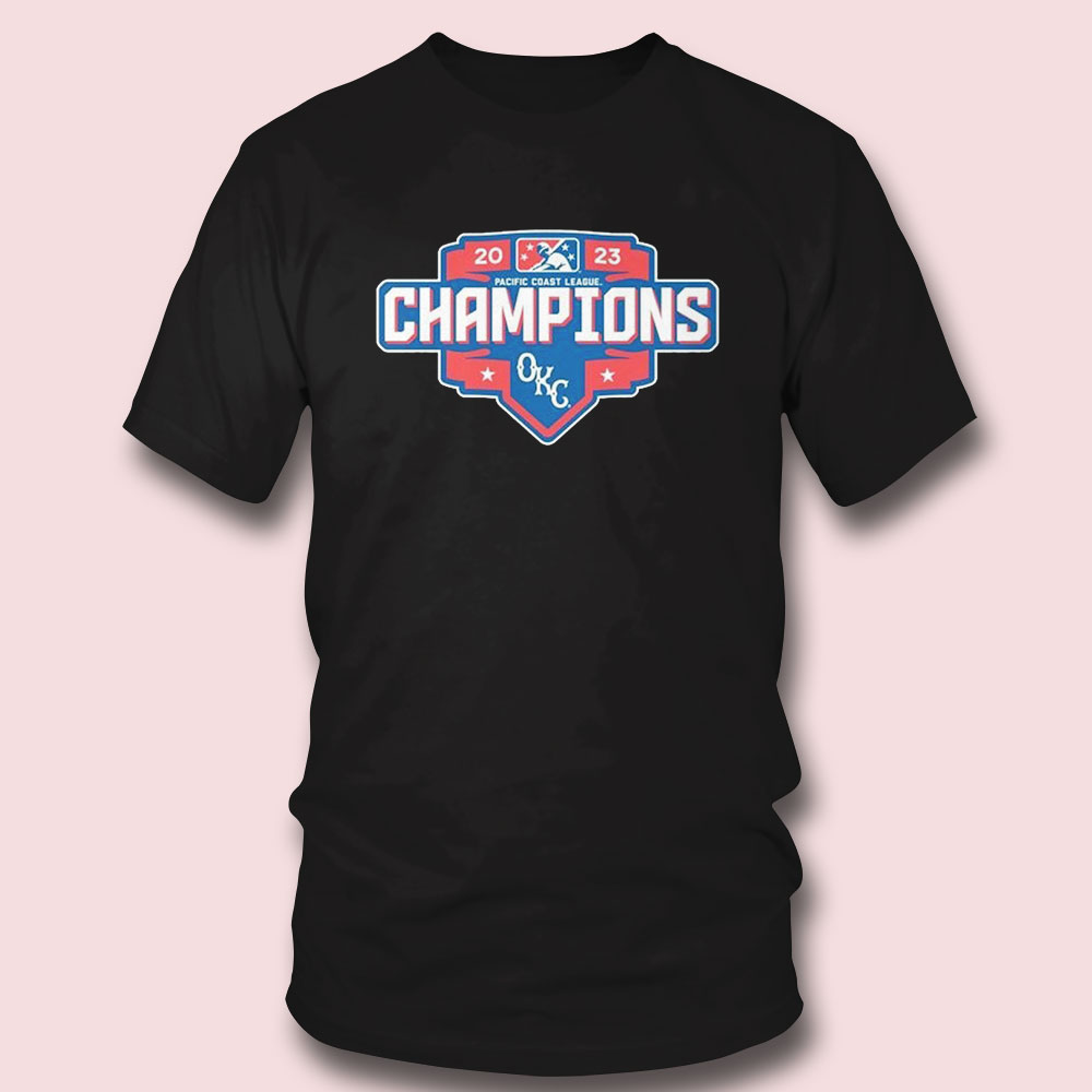 Oklahoma City Dodgers 2023 Pacific Coast League Champions T-shirt Oklahoma City Dodgers 2023 Pacific Coast League Champions T-shirt