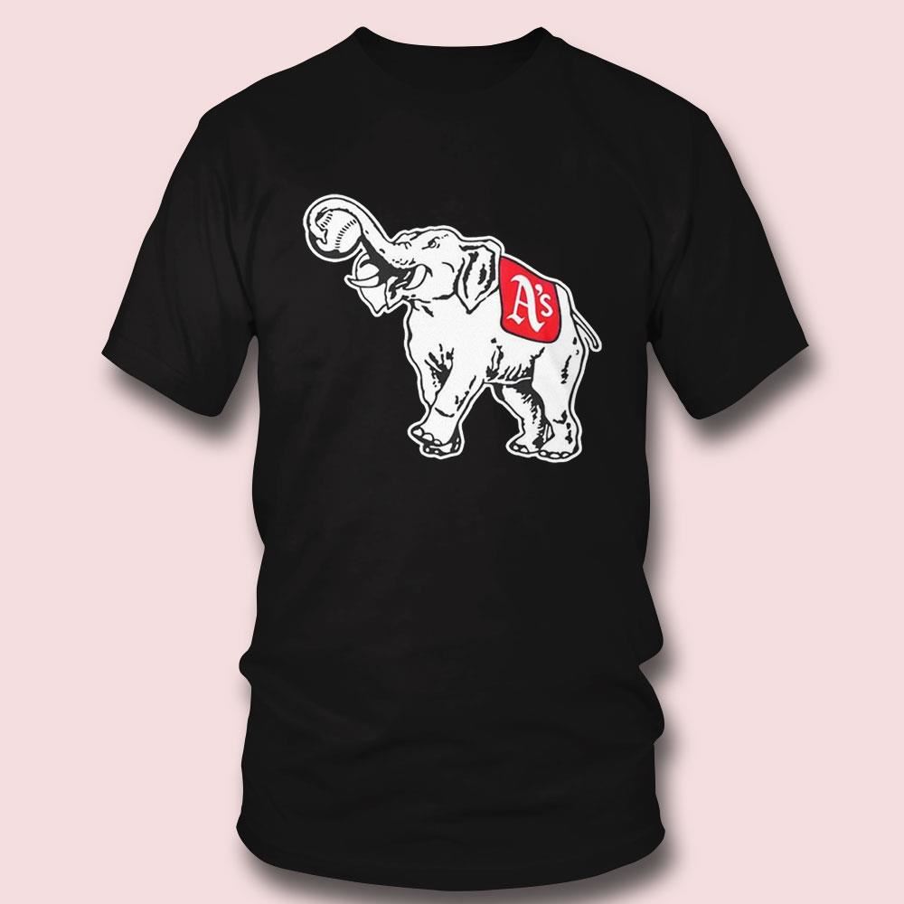 Philadelphia Athletics Oaklands Elephant Logo Shirt