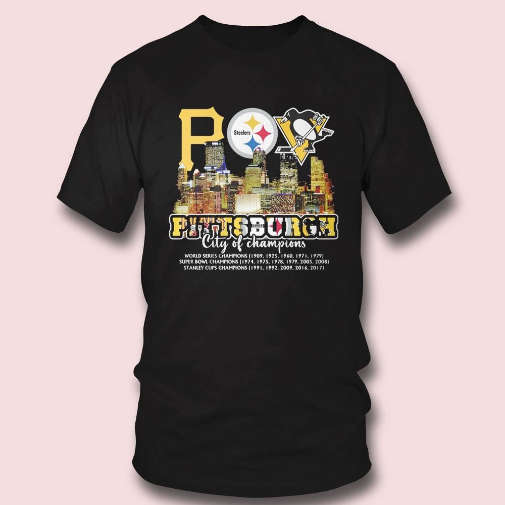 Pittsburgh Penguins City Of Champions Shirt