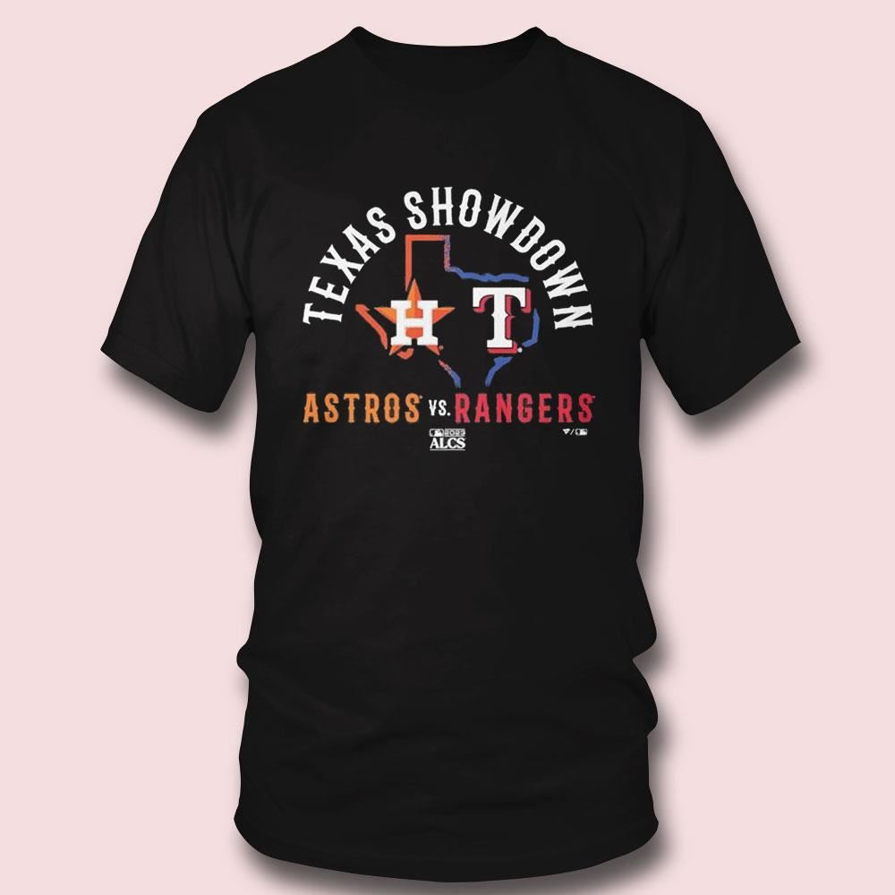 Texas Showdown Houston Astros Vs Texas Rangers 2023 Alcs T Shirt
