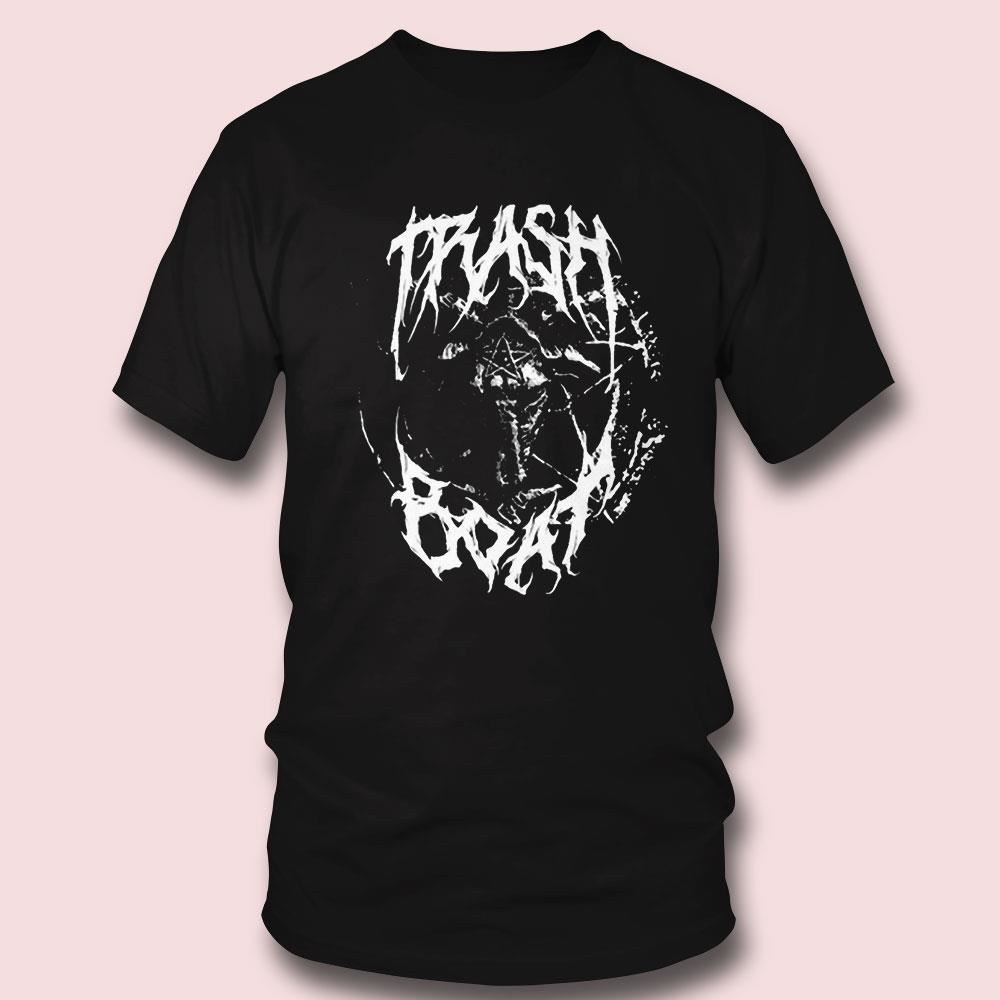 Trash Boat Halloween Shirt Ladies Tee Trash Boat Halloween Shirt Ladies Tee