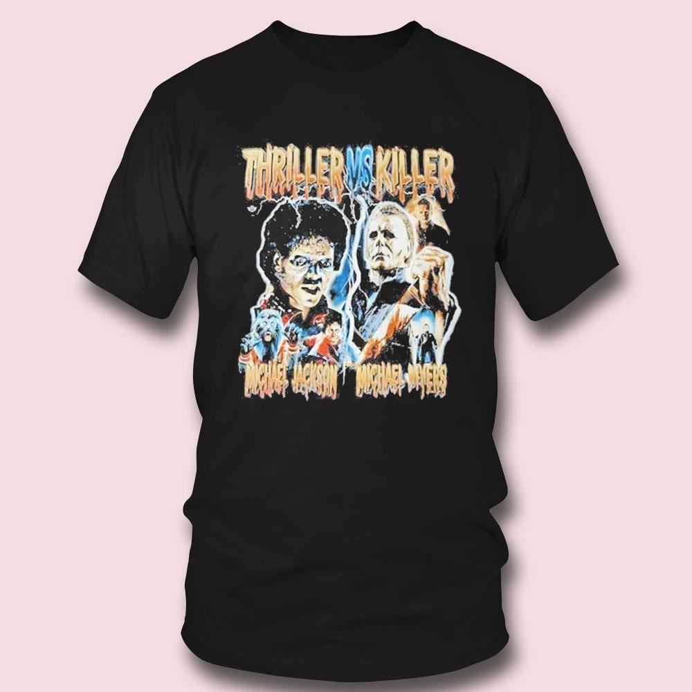 Tycun Thriller Vs Killer Hoodie Shirt Ladies Tee
