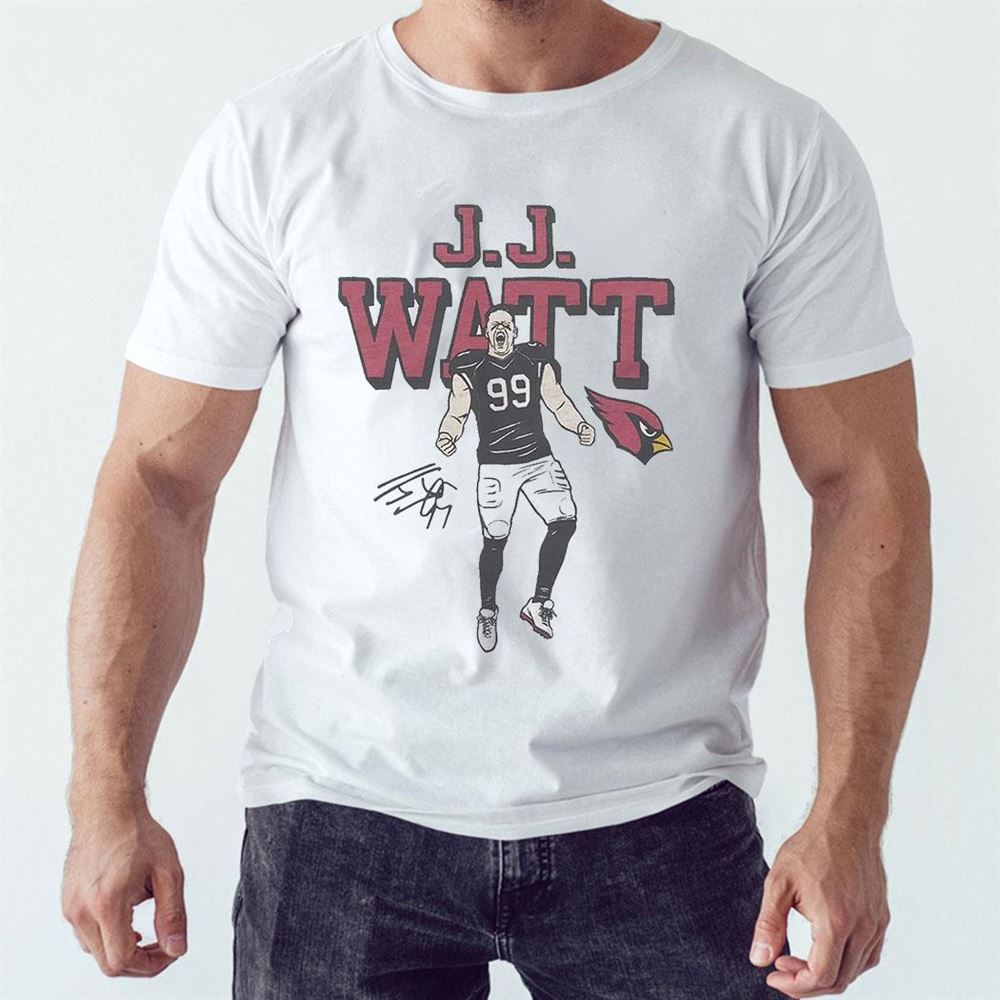 Cardinals Jj Watt Signature Shirt