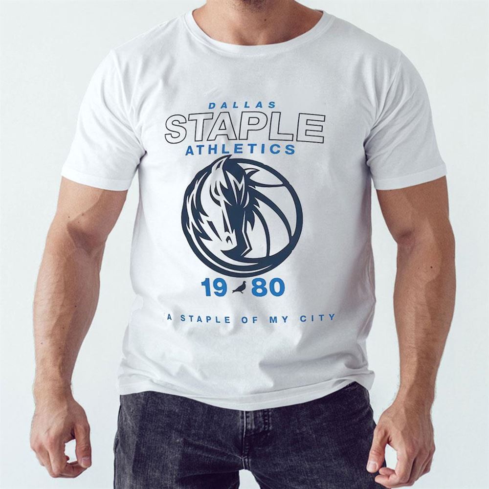 Dallas Mavericks Nba Staple Home Team T-shirt