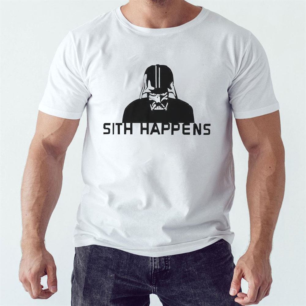 Darth Vader Sith Happens Shirt Ladies Tee