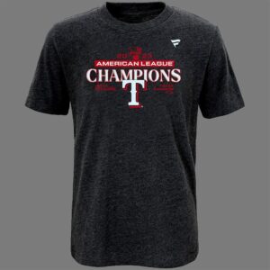 Texas Rangers Fanatics Branded 2023 American League Champions T-Shirt