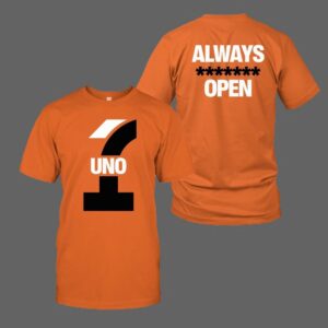 Uno 7-11 Always Open Shirt Uno 7-11 Always Open Shirt
