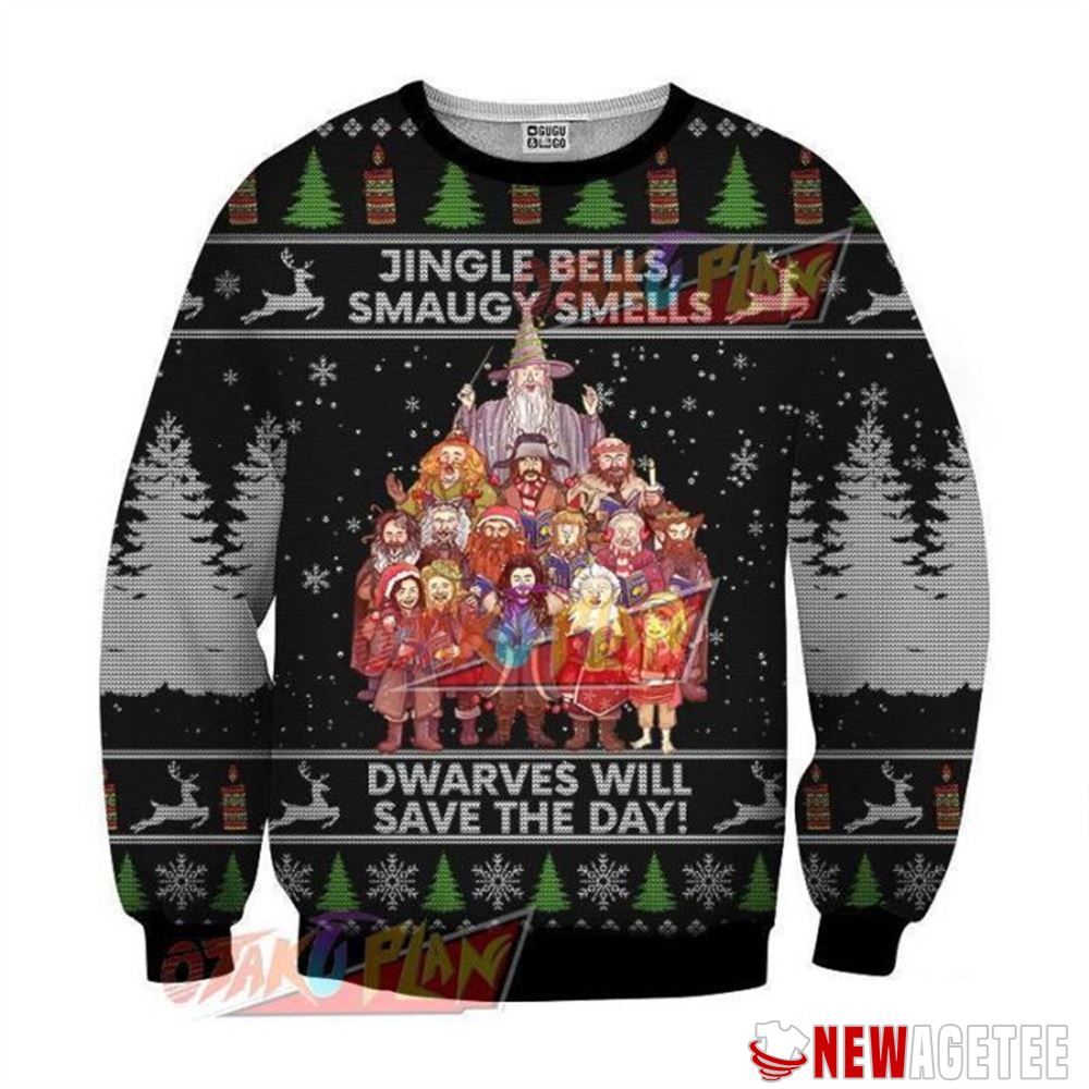 Dave Is Not Here Man Cheech And Chong Christmas Ugly Sweater