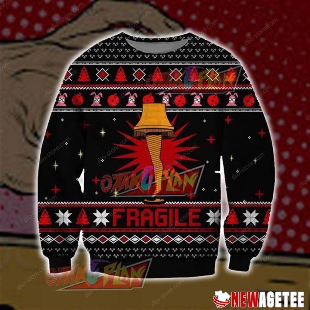 Fragile Knitting Pattern Christmas Ugly Sweater