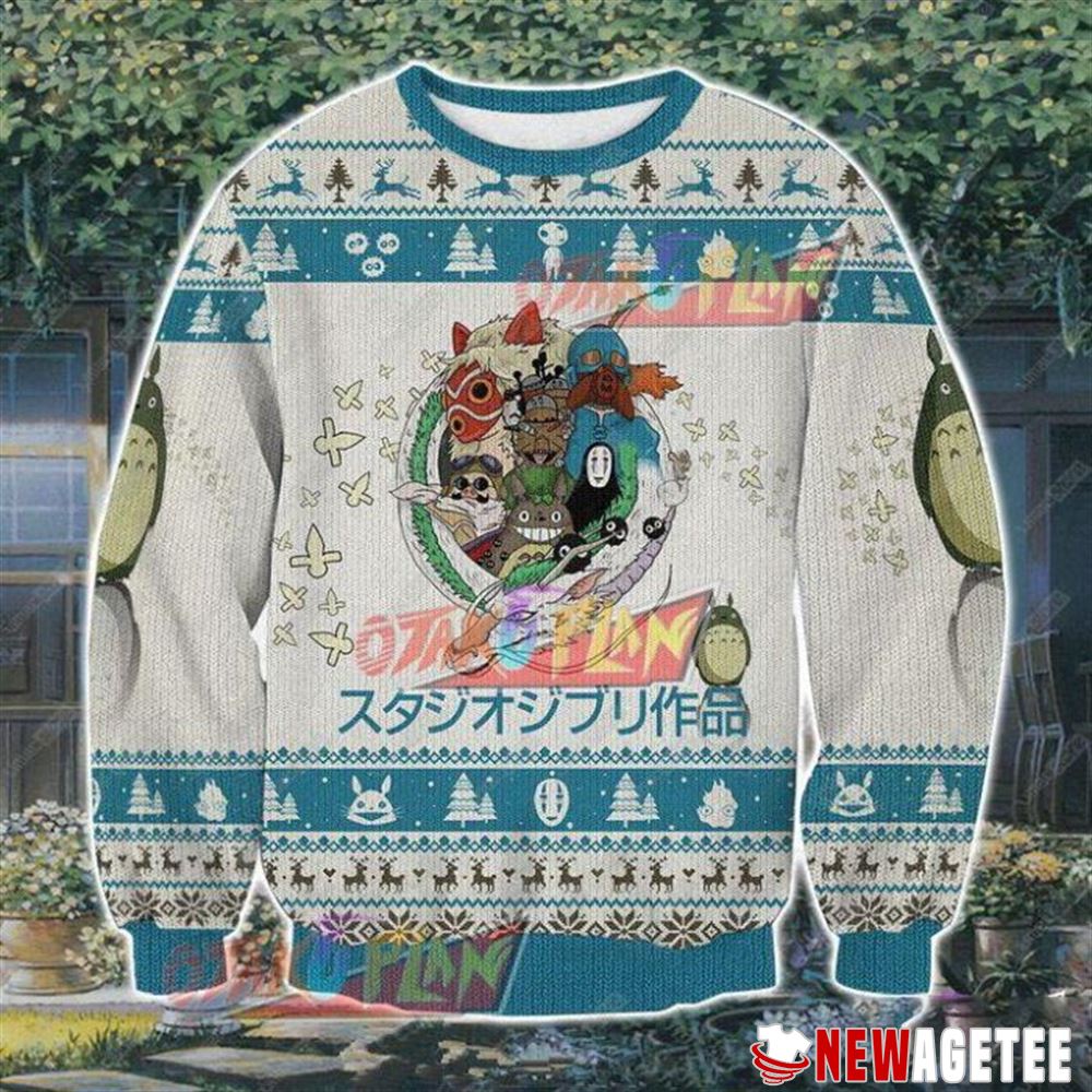 Ghibli 2118 Christmas Ugly Sweater