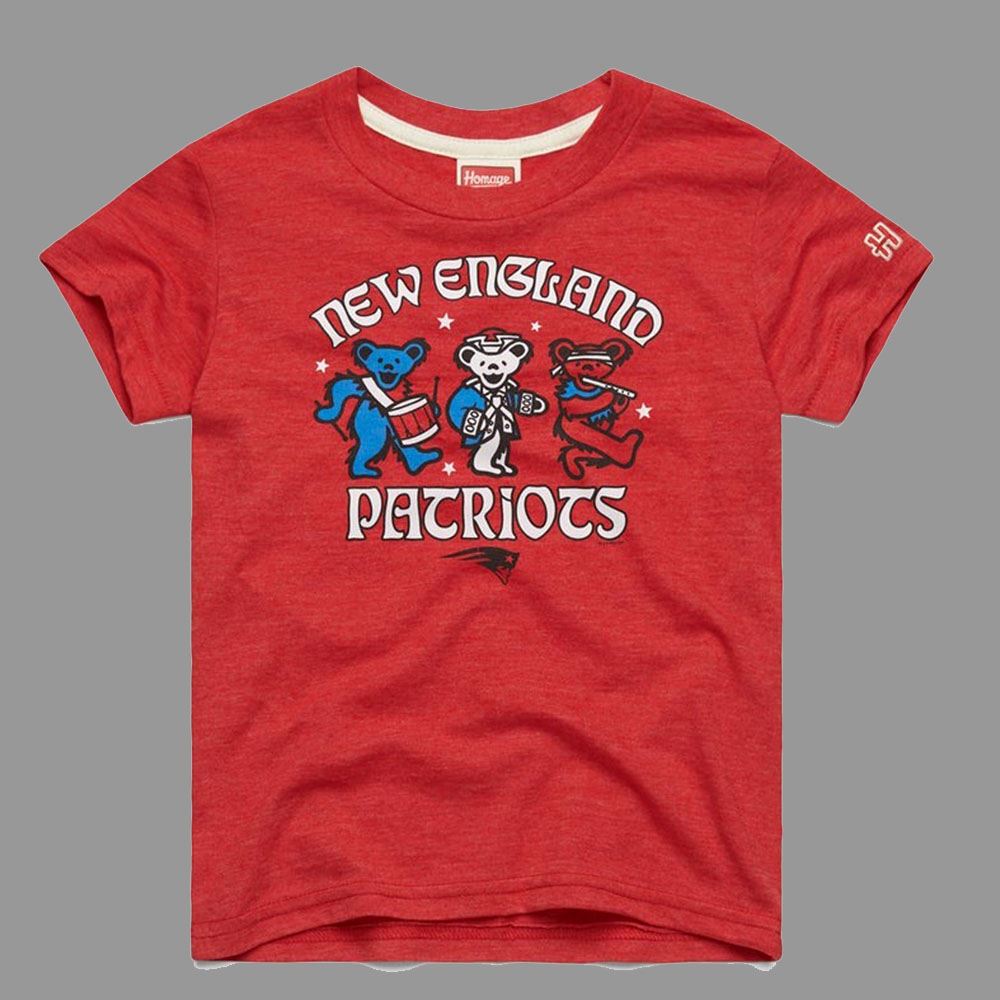 Nfl X Grateful Dead X Patriots Shirt