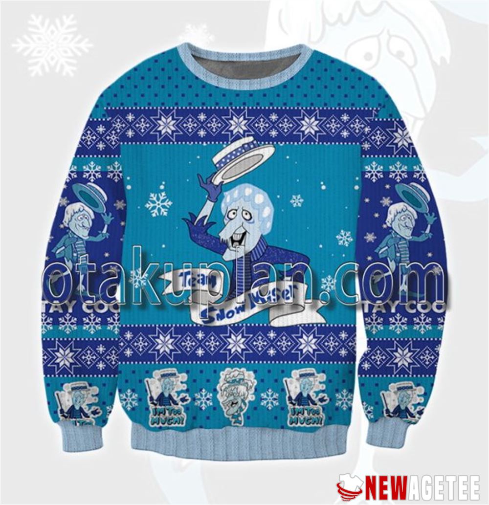 Snow Miser Christmas Ugly Sweater