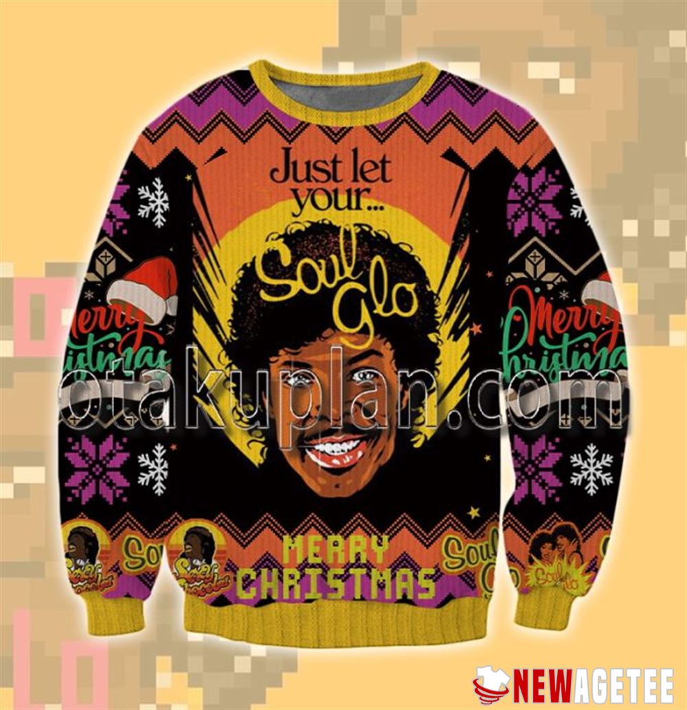 Soul Glo Coming To America Christmas Ugly Sweater