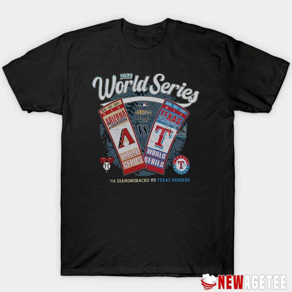 Arizona Diamondbacks Vs Texas Rangers 2023 World Series Champions Shirt