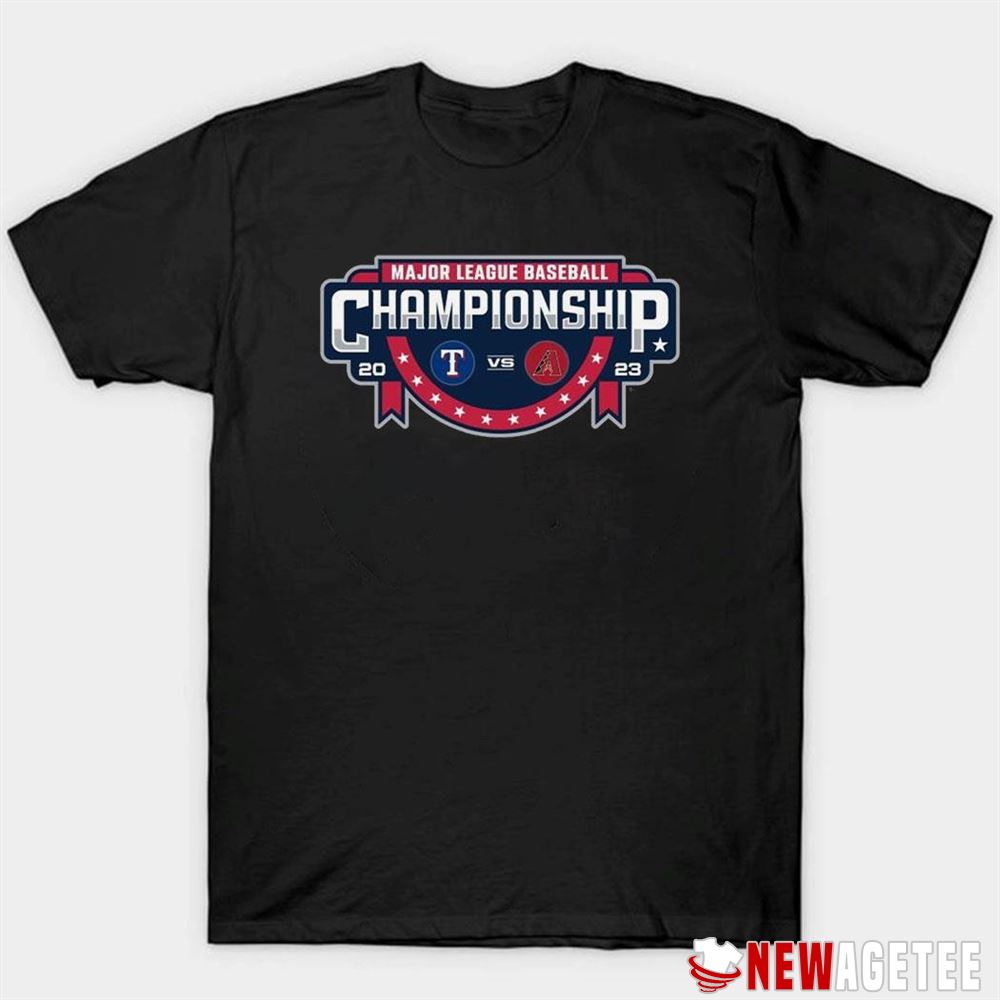 Major League Baseball 2023 Championship Texas Rangers Vs Arizona Diamondbacks Shirt