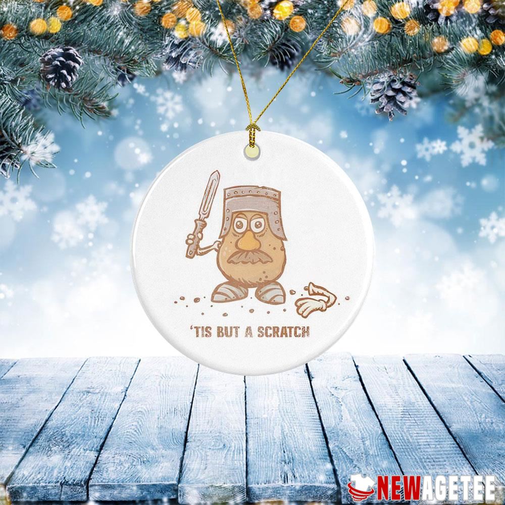 Tis But A Scratch It’s The Black Knight Of Mr Potato Heads Ornament