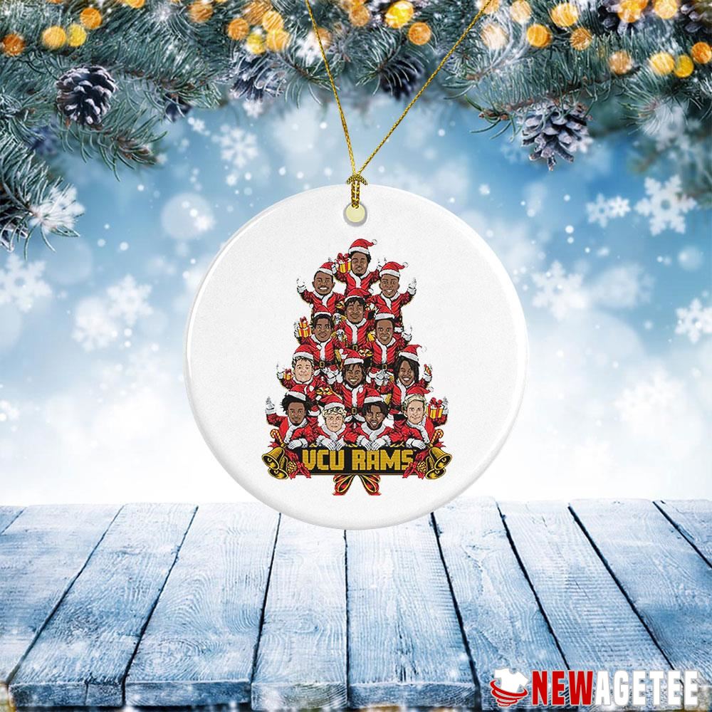 Vcu – Ncaa Men’s Basketball Holiday Team Caricature Ornament